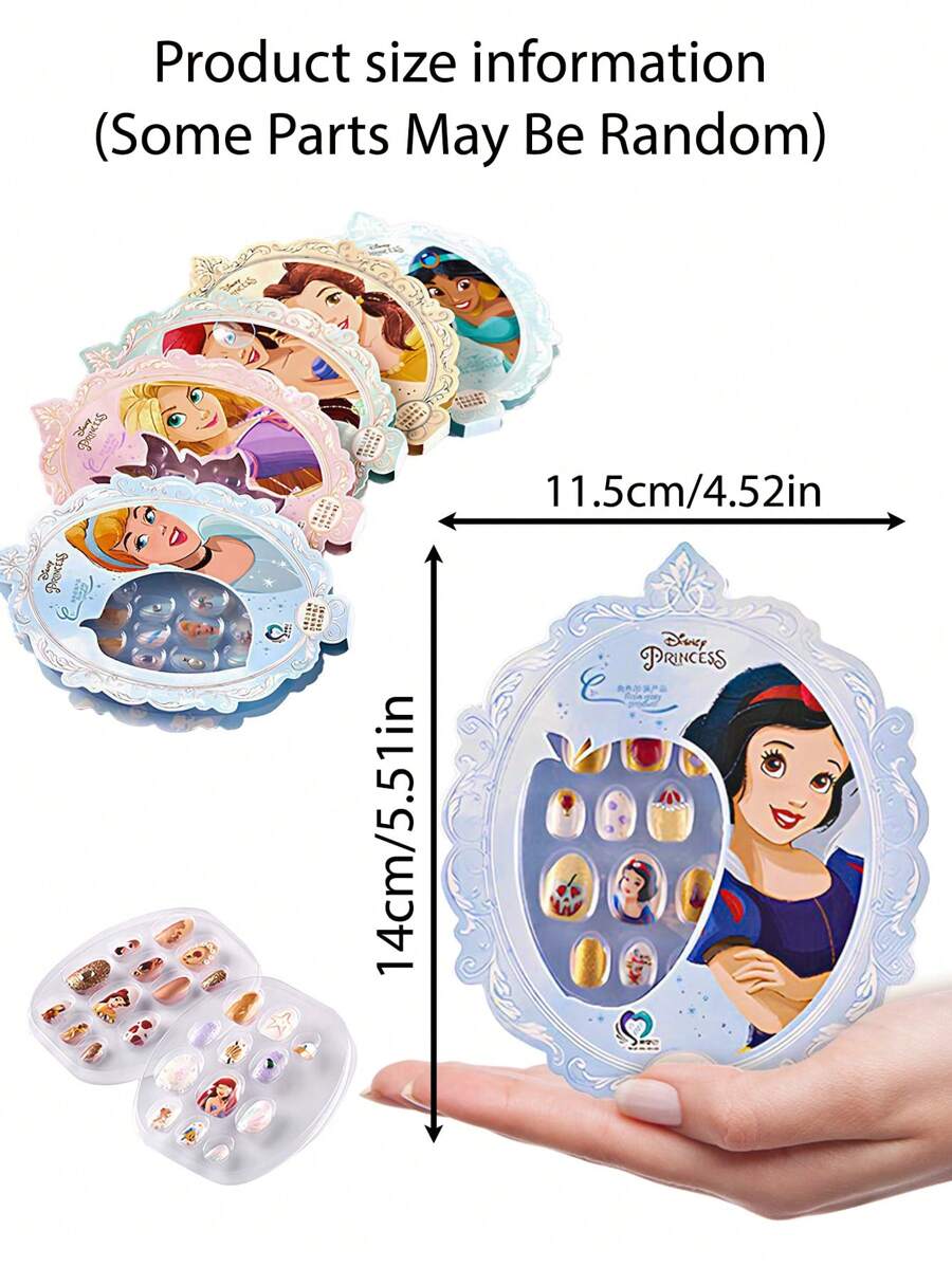 1Set Small Size Genuine Disneys Cinderellas Princess Nail Decals DIY