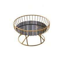 NJCHARMS 1 chiếc đĩa đựng trái cây bằng gốm sứ sang trọng kiểu Châu Âu, giỏ đựng trái cây gia dụng sáng tạo cho phòng khách, giá đựng đồ tráng miệng, trà chiều, khay đựng đồ ăn nhẹ, tiệc cưới, sinh nhật, tiệc tạ ơn, quà tặng tốt nhất, đĩa đựng sinh nhật, phụ kiện nhà bếp, đồ trang trí nhà bếp, khay đựng bàn, khay đựng trái cây, khay đựng đồ trang trí - Nhiều màu - Xem 13