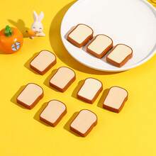4 Bộ Tẩy Thực Phẩm Hình Bánh Mì Nướng Dễ Thương, Văn Phòng Phẩm Trường Học, Đồ Dùng Học Tập Vui Nhộn Để Giải Thưởng - nhiều màu - Xem 3