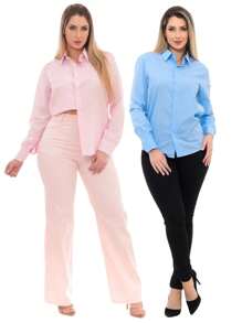 Women Blouses - 彩色 - 查看 5