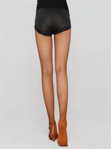 New Professional Hard Mesh Solid Latin Dance Fishnet Stockings Competition Special Pantyhose Sole Non Slip Bone Line Oxford Tights - Camel - View 9