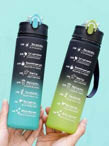 1 PC 800Ml Cốc Rơm Xe Đạp Di Động Dễ Thương, Món Quà Hoàn Hảo Cho Các Bạn Gái, Văn Phòng, Gia Đình, Ngoài Trời, Leo Núi, Du Lịch, Thể Thao - Đỏ - Xem 4