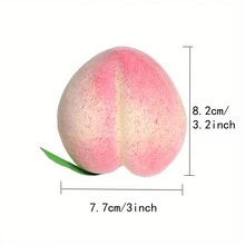 4入組人造水果組合，蛇果綠蘋果桃子柳橙，仿真水果模型人工假水果家居裝飾店面裝飾，假水果蔬菜水果盤碗飾品，房間裝飾，美學房間裝飾 - 彩色 - 查看 6