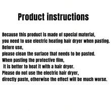 1入組10cm*300cm通用汽車前保險桿護板清晰防護膜 - 無色 - 查看 2