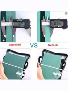 花园跪凳和花园座椅，带工具包和 EVA 泡沫垫的折叠凳，户外便携式跪椅，可作为男女园艺礼物，大号，21.65'' X 10.62'' X 18.89''，绿色，花园工具，花园园艺工具 - 綠色 - 查看 10