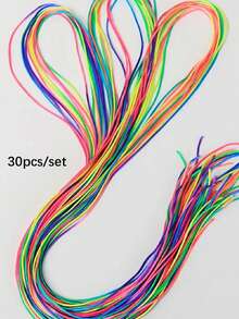 10pcs Hair Braids Assorted Gradient Color Hair Wrap String DIY Braid Hair Accessories Hair Jewelry Gifts For Girl And Teen Girls - Multicolor - View 13
