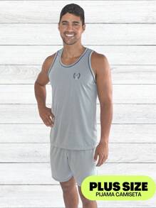Men Loungewear Sets - 灰色 - 查看 4