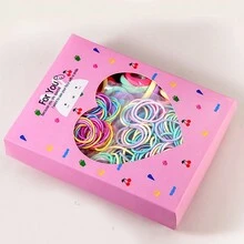 Hộp quà phụ kiện tóc nhiều màu sắc dành cho bé gái, 786 món, bao gồm kẹp tóc, dây buộc tóc, băng đô, phụ kiện tóc dễ thương hàng ngày, dây buộc tóc đuôi ngựa, chun buộc tóc, kẹp tóc mái và nhiều hơn nữa. - Nhiều màu - Xem 2