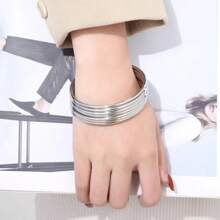 7pcs/Set Fashionable Western Bohemian Style Metal Bracelets, Vintage & Minimalist, Unisex, Casual Wear - Bracelet - View 8