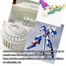 Hot End Extrusor Mk8 Impresora 3d Boquilla 0.4 Garganta Anet - Plateado - Ver 5