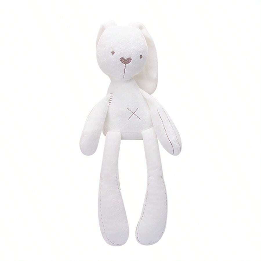 1pc Baby Doll Plush Rabbit Doll, Comforting Doll Suitable As Children's Gift