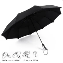 Umbrellas And Rain Hat Umbrellas - màu đen - Xem 4