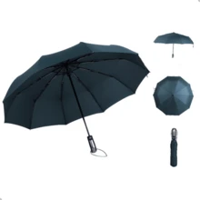 Umbrellas And Rain Hat Umbrellas - màu đen - Xem 5