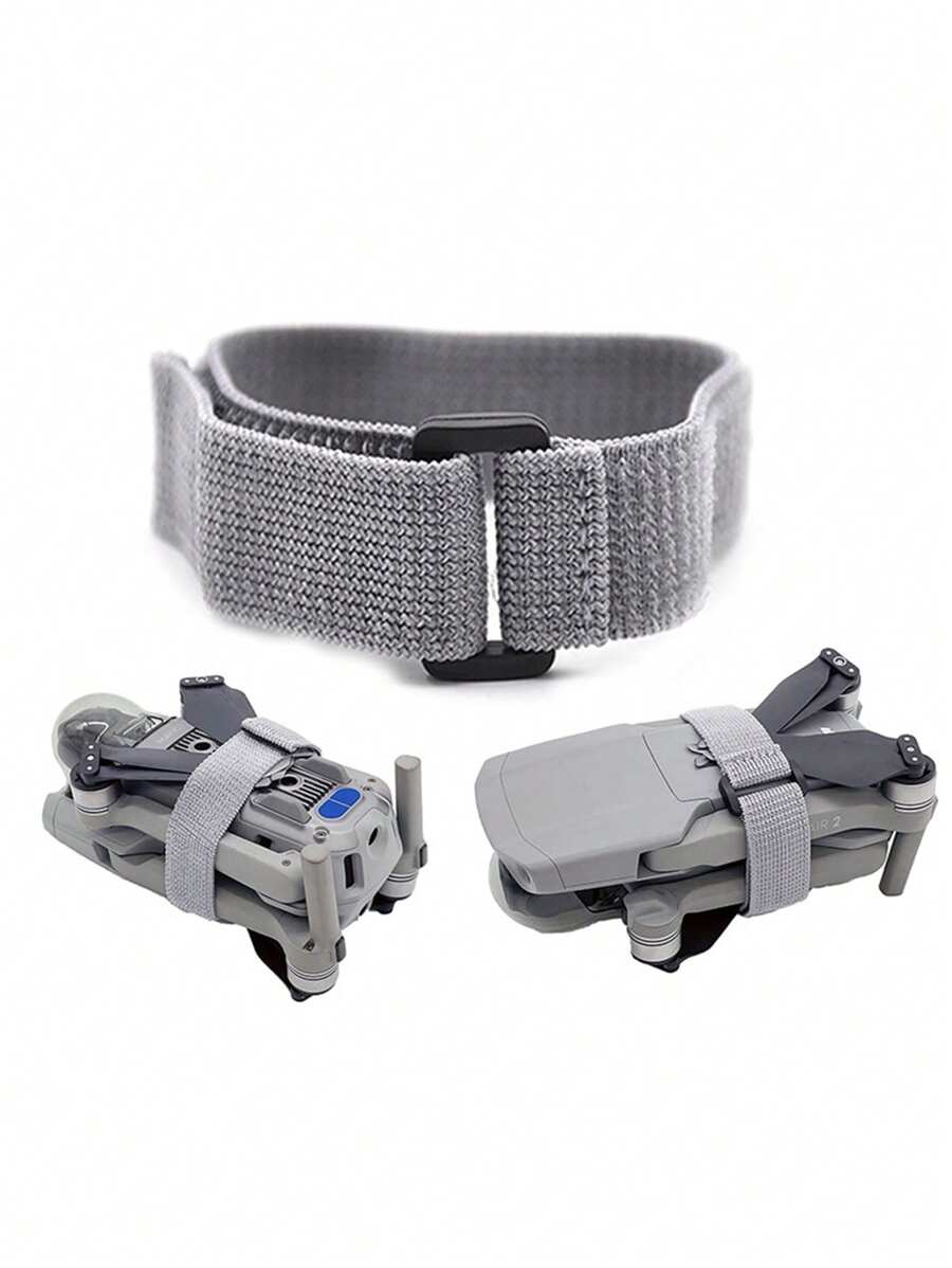 1pc Grey Elastic Band Strap For Mini 3 Pro, Mavic Air 2/2S, Mavic 2 Pro, Mavic Pro, To Fix Propellers