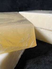 GLICERINA PARA FABRICACION DE JABONES ARTESANALES , JABON BASE GLICERINA Y ACEITE DE COCO - Blanco - Ver 1