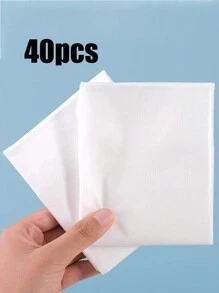 一次性加厚枕套，适用于酒店客房、美容院，采用无纺布材质，防污透气，是旅行、户外露营和酒店住宿的理想之选，为您带来最舒适的生活和旅行体验（不含枕芯）。 - 白色 - 查看 2