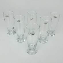 Jogo Com 6 Copos Tulipa Para Cerveja de Vidro Dynasty 200ml