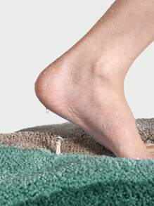 DAJIANG 1 件植绒浴室防滑垫,柔软几何图案超厚柔软浴室地毯,四季皆宜,清新风格,防滑 TPR 底部,吸水,易于清洁,可机洗,柔软舒适,适用于家庭客厅、浴室梳妆台、浴缸、淋浴房、水槽、家居装饰家居浴室装饰浴室地毯户外地毯门垫夏季浴室配件返校 - 彩色 - 查看 10