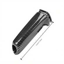 通用碳纤维彩色手刹套套装，亮面碳纤维纹理，适用于宝马 E46 E90 E92 E60 E39 F30 F34 F10 F20 - 碳纖維色 - 查看 2