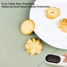 PU皮桌墊，防滑，易於清潔，電腦和辦公桌墊 - 藍色 - 查看 7