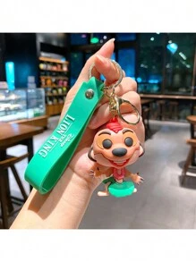 Mufasa  Timon Pumbaa Rafiki Keychain Cute Cartoon Animal Doll Key Chain Ring Bag Backpack Charm Car Key Pendant Boys Girls Gift - Multicolor - View 8