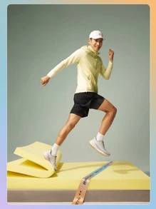 BMAI 女款探险者真皮跑鞋运动鞋防滑耐磨网眼跳绳鞋：耐用、高弹缓冲、轻便、双向通风、耐磨、防滑静音 - 彩色 - 查看 11