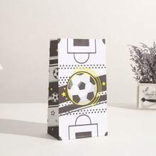 10 个/包绿色田园纸袋，牛皮纸手提袋用于生日礼品包装 - 彩色 - 查看 8