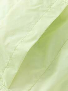 Balabala Áo khoác cho bé gái, Quần áo chống nắng mùa hè cho bé gái tuổi mới lớn, Áo sơ mi thoáng khí mới 2024 - màu xanh lá - Xem 8