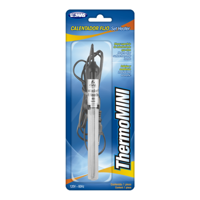 Lomas Calentador Fijo Thermomini 60 Watts para Peceras y/o Acuarios