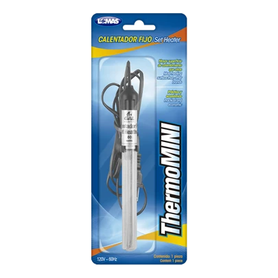 Lomas Calentador Fijo Thermomini 60 Watts para Peceras y/o Acuarios