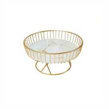 NJCHARMS 1 chiếc đĩa đựng trái cây bằng gốm sứ sang trọng kiểu Châu Âu, giỏ đựng trái cây gia dụng sáng tạo cho phòng khách, giá đựng đồ tráng miệng, trà chiều, khay đựng đồ ăn nhẹ, tiệc cưới, sinh nhật, tiệc tạ ơn, quà tặng tốt nhất, đĩa đựng sinh nhật, phụ kiện nhà bếp, đồ trang trí nhà bếp, khay đựng bàn, khay đựng trái cây, khay đựng đồ trang trí - Nhiều màu - Xem 7