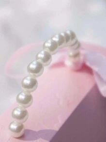 Set de 3 bolsas de regalo decoradas con perlas con caja de caramelos impresa y cinta de seda (con perlas), perfectas para bodas, fiestas, cumpleaños, decoración de festivales y regalos de Acción de Gracias, Navidad y Día de San Valentín