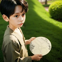 Unlock The Fun Of Outdoor Parent-Child Interaction With A Natural Wooden Treasure Hunt Board! ,Educational Gift