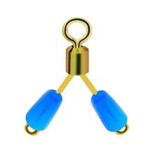 Bộ 5 Móc Đôi Contactor Dòng Thiết Bị Không Gian Phân Nhánh 8 Loại Không Gian Đậu Dòng Xoay Dụng Cụ Phụ Kiện Câu Cá - Màu xanh lam - Xem 7