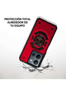 Funda De Uso Rudo para H. X7b con Anillo Capitan - Rojo - Ver 3