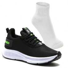 Men Sneakers - 綠色 - 查看 1