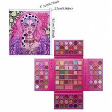 1入組KEVIN&COCO 105色眼影盤，霧面和閃爍，高色素化妝盤，提亮膚色和修正色彩 - 多色 - 查看 6