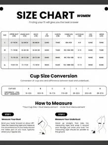 EMUPER 1pc Women's Black Zipper Padded Seamless Elastic Sports Bra - Black - View 10