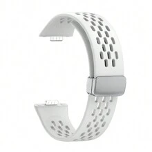 Silikonarmband mit atmungsaktiven Löchern kompatibel mit Huawei Fit 3 Uhr, Fit 3 (Lochstil) als Geschenk für Studenten zum Schulstart