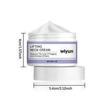 Neck Firming Cream Lifting Firming Moisturizing Anti-Wrinkle Diminishing Neck Lines Skin Massage Care Cream