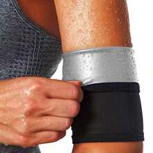 2pcs Arm Trimmer, Ladies Sauna Sweat Arm Sleeves, Arm Shaper Wrap Garments, Arm Trainer Set Gym Gym Accessories Coderas