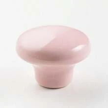 1入組陶瓷圓形單孔抽屜拉手