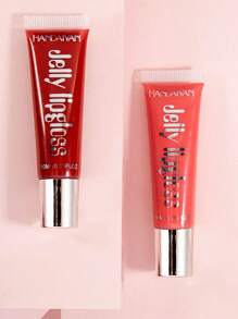 HANDAIYAN Moisturizing Glass Lip Gloss Fruit Color Jelly Lipstick Lip Gloss Lip Oil, 10ml Single Pack - 01 Youth - Xem 7