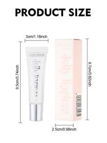 HANDAIYAN Moisturizing Glass Lip Gloss Fruit Color Jelly Lipstick Lip Gloss Lip Oil, 10ml Single Pack - 01 Youth - Xem 11