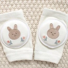 Crawl In Comfort: Cushioned, Breathable Baby Knee Pads With Stylish Mesh - Secure Elastic Fit For Summer - Multicolor - View 8