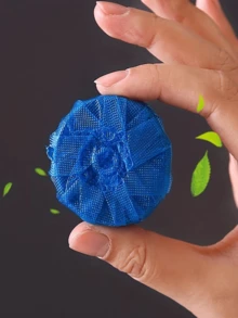 1包含10個藍色泡泡馬桶清潔劑 - 藍色 - 查看 3