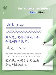 4 piezas Rotuladores de tinta de gel borrable, Bolígrafos retráctiles, Bolígrafos de dibujos animados lindos, Bolígrafos de escritura de punta fina de 0,5 mm, Bolígrafos de oficina y escolares para mujeres, niñas y niños - Multicolor - Ver 4