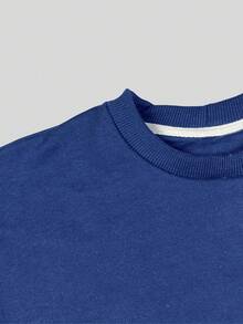 Women Sweatshirts - Màu xanh hải quân - Xem 3