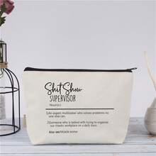 ZOCIGIFTS 1pc, Boss Lady Survival Kit |  Show Supervisor Definition | Funny Gift For Team Manager | Director Makeup Pouch - Style C - View 3