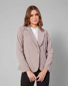 Women Coats - 摩卡棕 - 查看 1